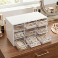 9-Compartment Multi-Purpose Desktop Organizer Box