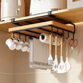 Under-Cabinet Multi-Purpose Kitchen Organizer Rack