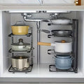Adjustable Stainless Steel Pot & Pan Organizer
