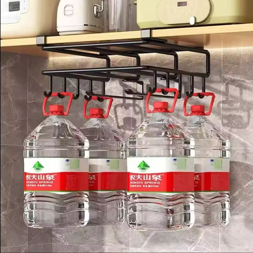 Under-Cabinet Multi-Purpose Kitchen Organizer Rack
